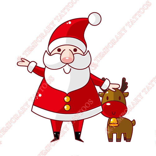 Christmas Customize Temporary Tattoos Stickers NO.3848